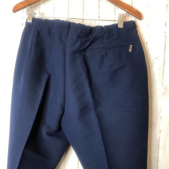 BOGNER Snow Ski Vintage Performance Olympiaden Navy Outerwear Pant Stirrup 38 - Picture 10 of 14